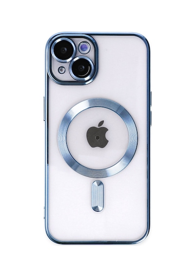 Apple iPhone Uyumlu  14 Uyumlu Kılıf Kross Magneticsafe Kapak - Sierra Blue
