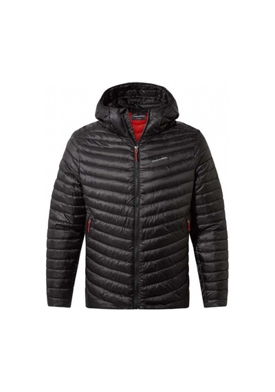 Craghoppers ExpoLite Hood Erkek Kapüşonlu Mont Siyah