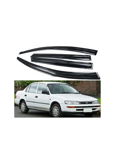 Toyota Corolla Uyumlu 1999 - 2001 Arası Mügen Cam Rüzgarlığı 4 Lü Set N11.27465