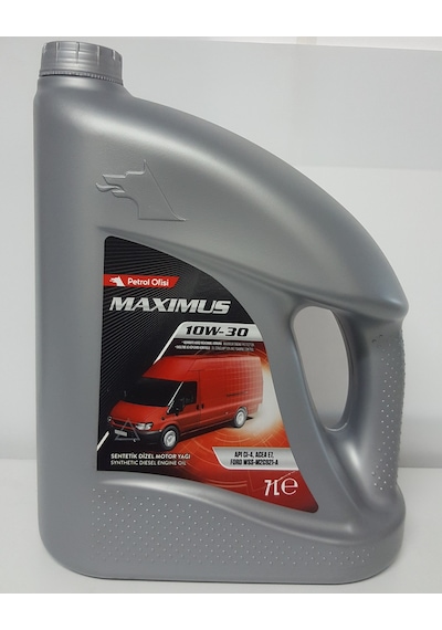 Petrol Ofisi Maximus 10W-30 Sentetik Motor Yağı 7 L