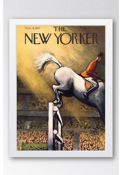 The New Yorker Çerçeveli Tablo November 9 1957