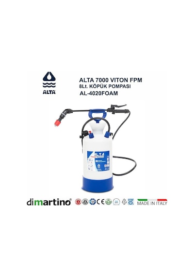 Dimartino Alta 7000 Foam Fpm Vıton Köpük Pompası 8 Lt. Dimartino Alta 7000 Foam Fpm Vıton Köpük Pompası 8 Lt.