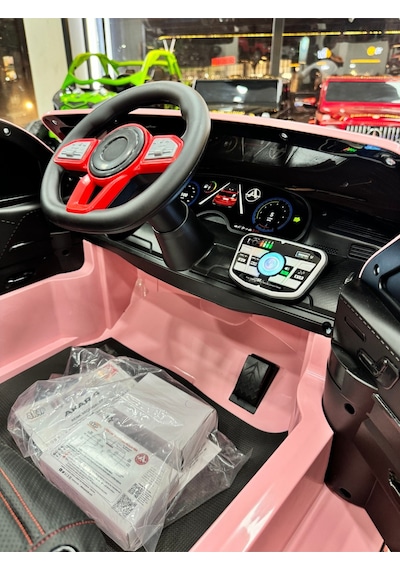 Poyraz Akülü Bmw Suv 12 Volt Akülü Araba 0-7 Yaş Pembe