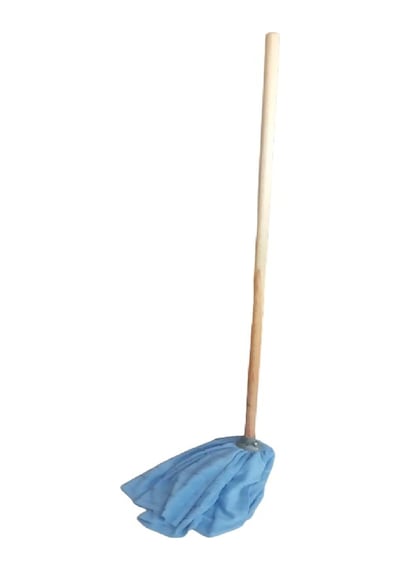 Yeniçağ Mikrofiber Havlu Paspas Mop Ucu Ve Ahşap Saplı Takım