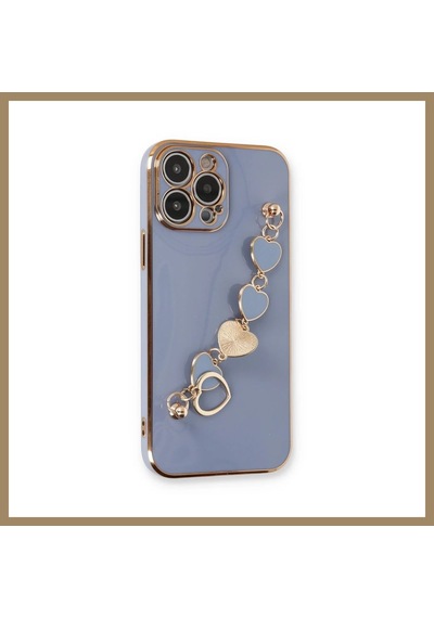 Kahveci.store İphone 13 Pro Kılıf Esila Silikon - Gri 22