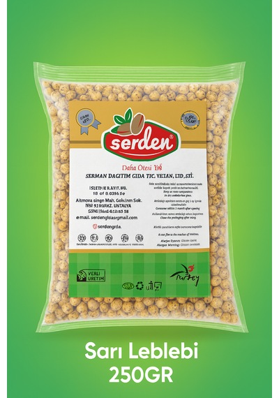 Jumbo Sarı Leblebi 250 G
