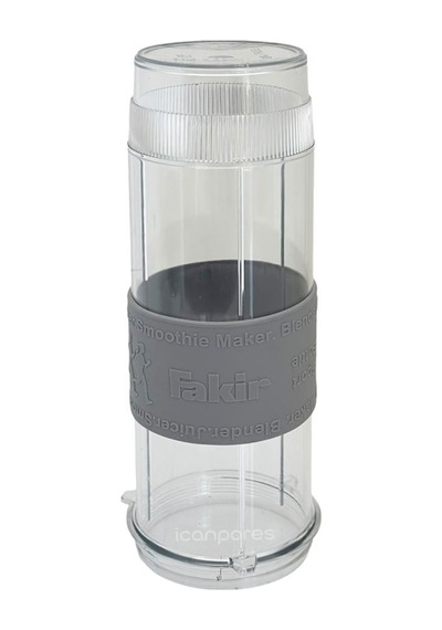 Fakir İle Uyumlu Dynamic Comfort Kişisel Blender 570 Ml, Açık Gri