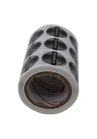 Original Orjinal Etiketi Pp Metalize 25mm Çapında 1000 Adet Ürünlerinizin Kontrol Edildiğini Belirtin 1