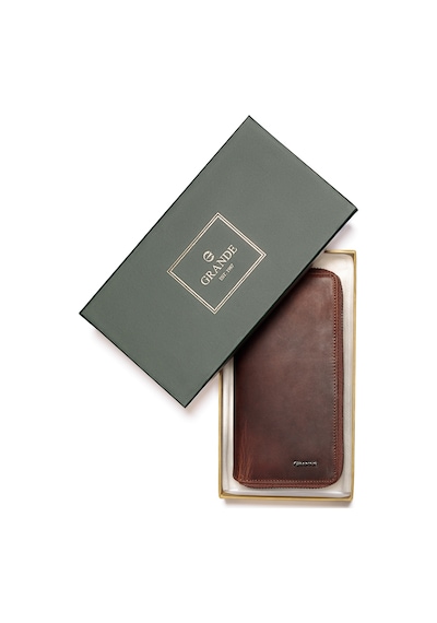 G2 Taba Cüzdan & Kartlık Unisex 1780 Grande Deri Cüzdan Kartlık