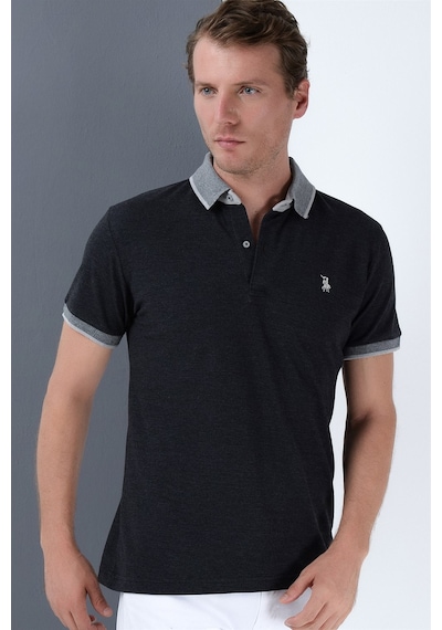 T8566 Dewberry Erkek T-shırt-antrasit
