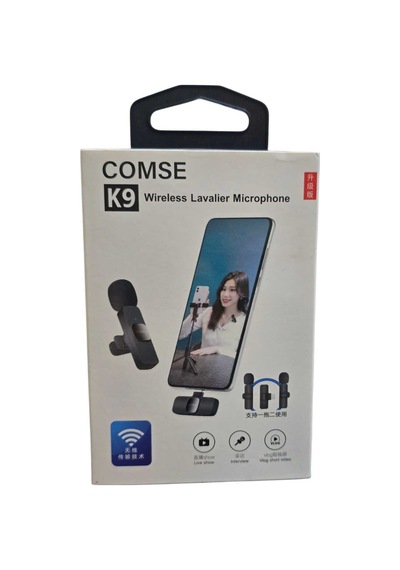 2 In 1 Iphone Ve Type C Uyumlu Ikili Kablosuz Yaka Mikrofonu K9 Lightnıng Youtube Facebook Tiktok