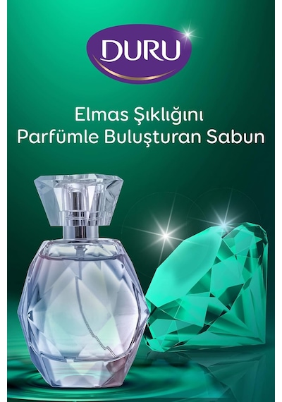 Duru Diamonds Exotic Green Sabun 90gramx4 Diğer