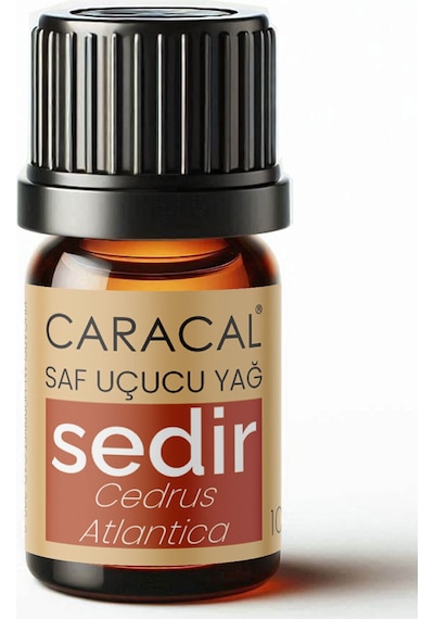 Caracal %100 Saf Sedir Ağacı Uçucu Yağı Doğal Sedir Ağacı Yağı 5 Ml Sedir Yağı