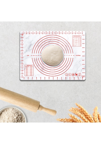 Cam Hamur Açma Matı Klasik Mermer 30cm X 40cm
