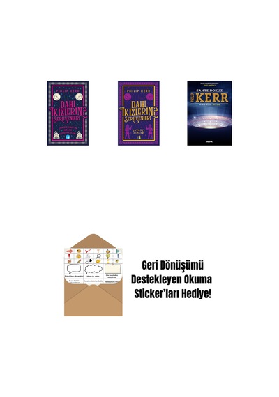 Dahi İkizlerin Serüvenleri - Cengiz Han In Mezar Soyguncuları + Dahi İkizlerin Serüvenleri - Savaşçı Cinler + Sahte Dokuz + Okuma Sticker'ları