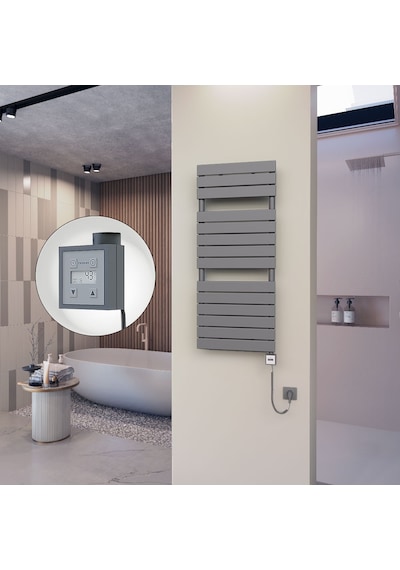 10h Elektrikli Havlupan 500 1180 Antrasit Ktx3 600 Watt Spiral Kablolu