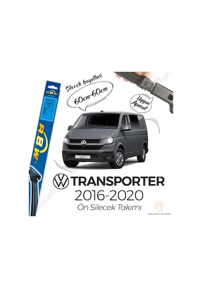 Volkswagen Transporter T6 Muz Silecek Takımı (2015-2020) RBW