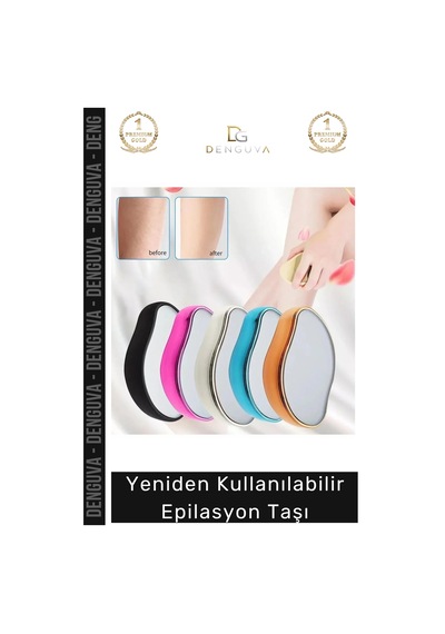 Taş Ağrısız Nano Kristal Fiziksel Hijyenik Kişisel Bakım Yeniden Kullanılabilir Epilasyon Taşı