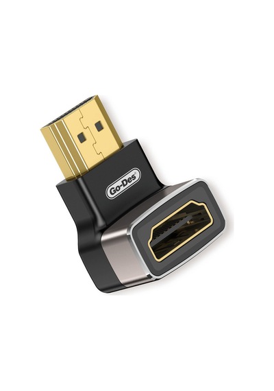 Go-des Gd-ct082 Hdtv Hdmı Adaptör 8k Hd 2.1 Versiyon Görüntü Aktarım Cihazı Siyah