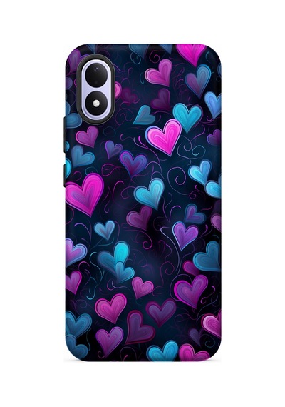 Kılıfland Xiaomi Redmi Note 17 5g Uyumlu Kılıf Boutique Baskılı Resimli Mavi Kalp Pcode -082 Çok Renkli