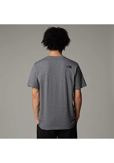The North Face M Ss Easy Tee Grey Renkli
