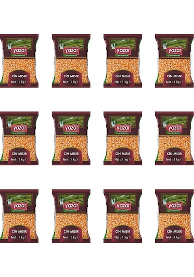 Yazar Cin Mısır Yerli 12 x 1 KG