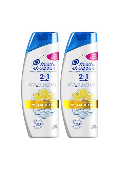 Head & Shoulders 2'si 1 Arada Limon Ferahlığı Şampuan 2 x 350 ML