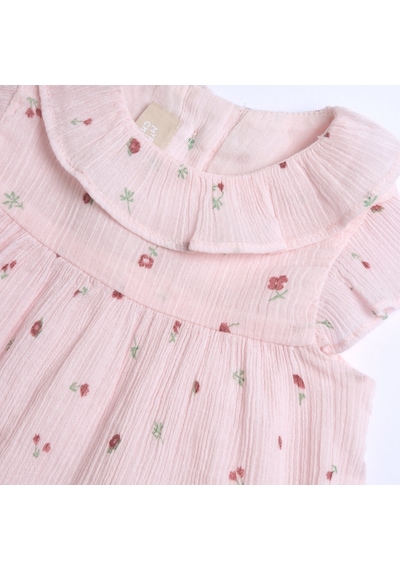 Chicco Elbise - K.kol 09007960000000 000016 Pınk Prınted Pembe