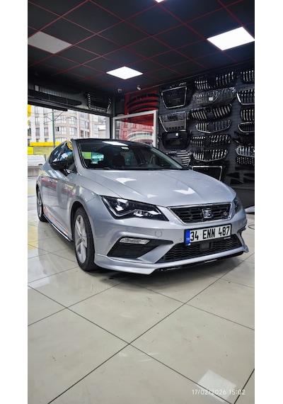 Seat Leon Mk3.5 2017-2020 Komple Body Kit Boyasız Plastik