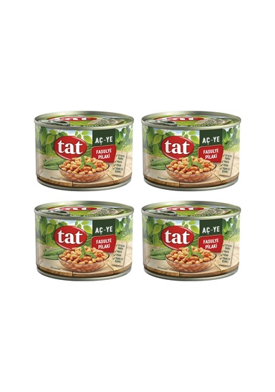 Tat Fasulye Pilaki 400 Gr 4 Lü