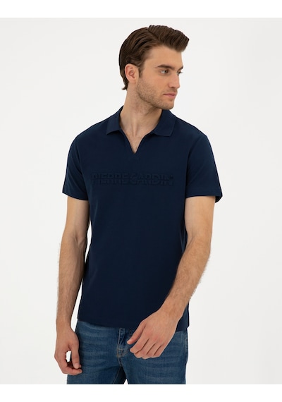 Pierre Cardin Erkek Lacivert Tişört 50296772-vr033 Lacivert