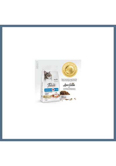 Buradabulabilirsin Hypoallergenic Somonlu Düşük Tahıllı Yetişkin Kedi Maması 2 Kg Bbz