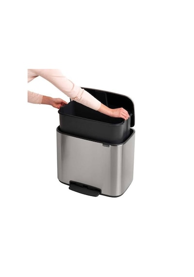 Brabantia Çöp Kutusu 36 Lt Pedallı Bo Mat Steel 121487