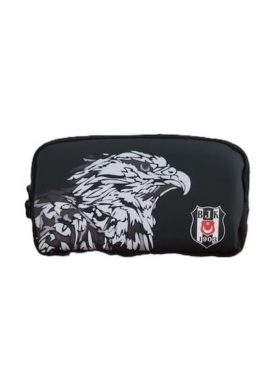 Me 25393 Beşiktaş Kartal Kalem Çantası Siyah