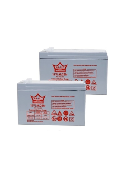 Ortec 12 Volt 7ah Pil Akü