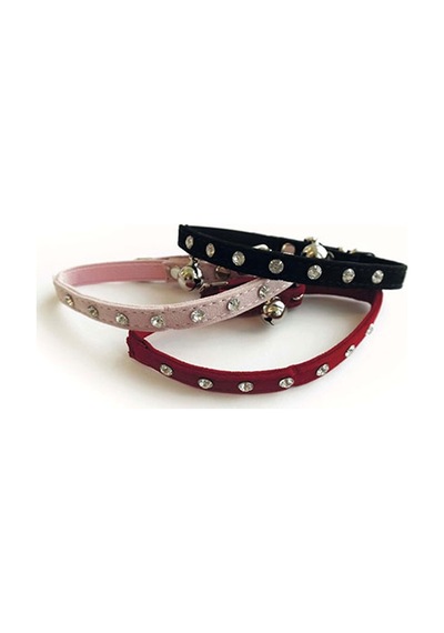 M-pets Diamonds Zilli Kedi Boyun Tasması Karışık Renkli 30 Cm 244-58045.01