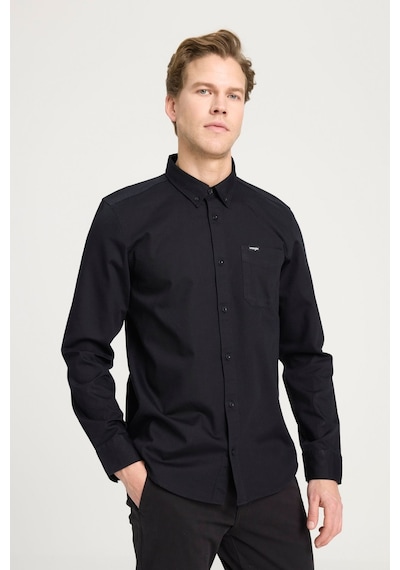 Wrangler Regular Fit Normal Kesim Düz Cepli Pamuk Gömlek - W241464 001