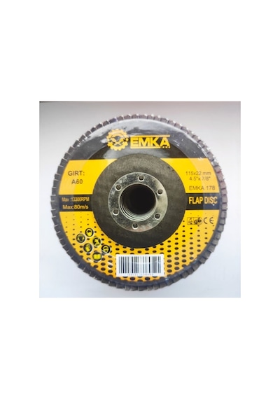Flex Zımpara Flap Dısc 115 22 Mm A60 10 Adet