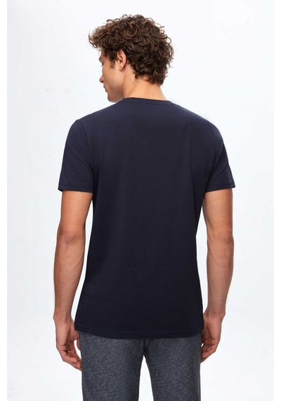 D's Damat Ds Damat Regular Fit Lacivert Düz T-shirt 2hc140632006m Lacivert