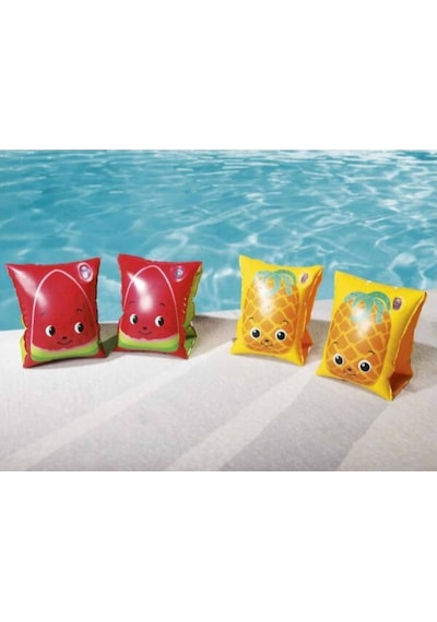 River World 6-12 Yaş Çocuklar İçin Uygun Deniz Kolluğu Meyve Desenli