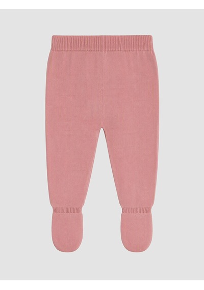 LC Waikiki Lcw Baby Ekru Desenli Kız Bebek Triko Takım Ecru