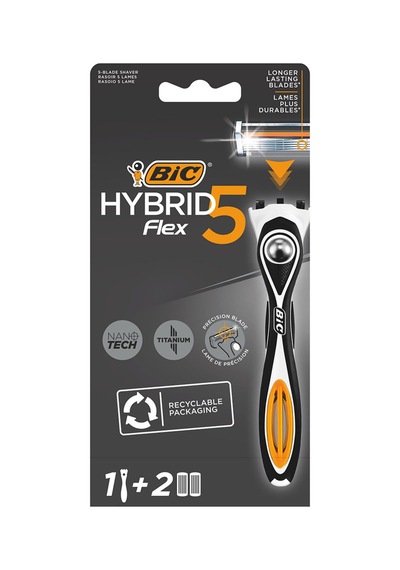 Bıc Hybrid 5 Flex Sistem Tıraş Bıçağı 1 Sap + Yedek Kartuş - 3 Adet Tarı