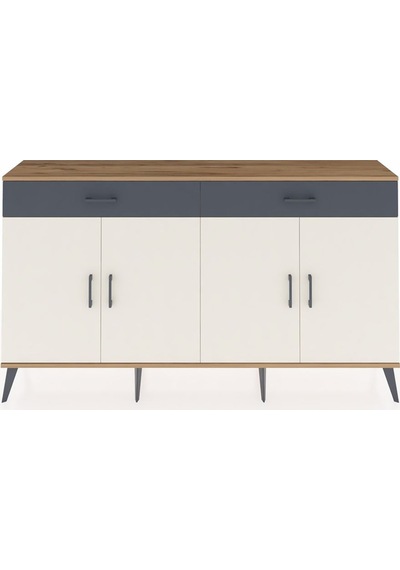 Arges Konsol 4 Raflı 2 Çekmeceli 4 Kapaklı 176x30x99 Çam-aytaşı/a Çam-aytaşı/antrasit Arges Konsol 4 Raflı 2 Çekmeceli 4 Kapaklı 176x30x99 Çam-aytaşı/a Çam-aytaşı/antrasit