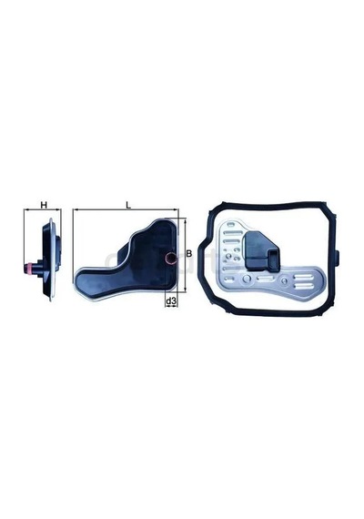 Şanzıman Yağ Filtre Seti Peugeot P206-p301-p306-p308 Citroen C3-c4-c5-e - Elysee - Xantia Al4