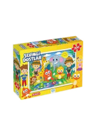 Sevimli Dostlar Puzzle 200