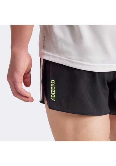 Adidas Adizero Jel Erkek Siyah Koşu Şortu Jm3650