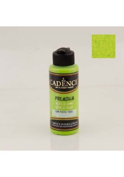 Cadence Akrilik Boya 120Ml Cc 1295 Fıstık Yeşil Ahşap Boyası