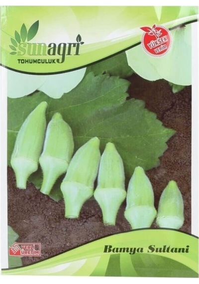 Sultani Bamya Sebze Tohumu 10 Gr