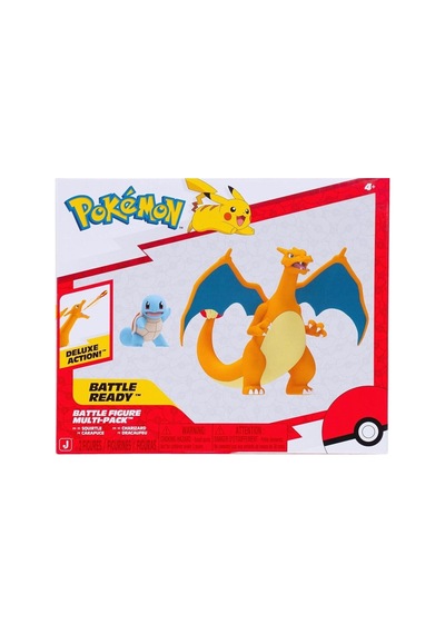 Pok Pkw2283 Pokemon Battle 2li Figür - Squirtle Charmander