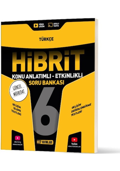 Hız 6. Sınıf Hibrit Türkçe Konu Anlatımlı